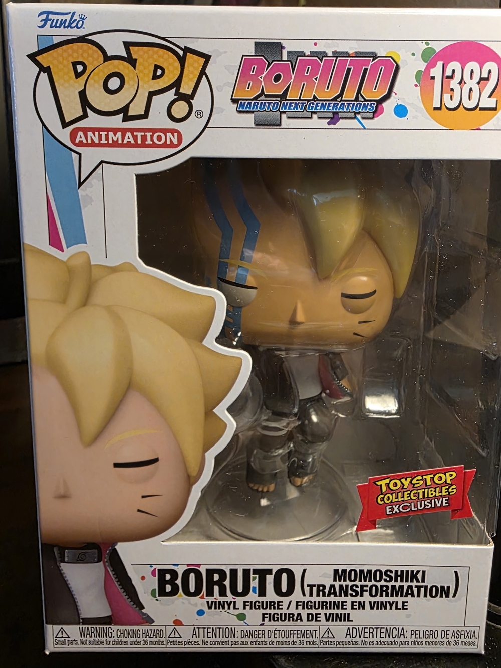 Funko Pop! Boruto Momoshiki Transformation Blonde Vinyl Figure